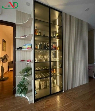 TỦ RƯỢU CÁNH KÍNH HIỆN ĐẠI 