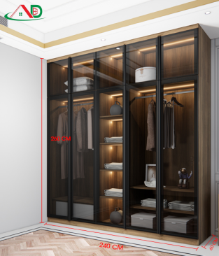 Tủ Áo Cánh Kính